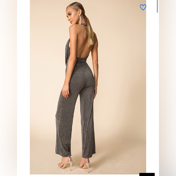 Superdown saffron cowl neck jumpsuit - Picture 2 of 7